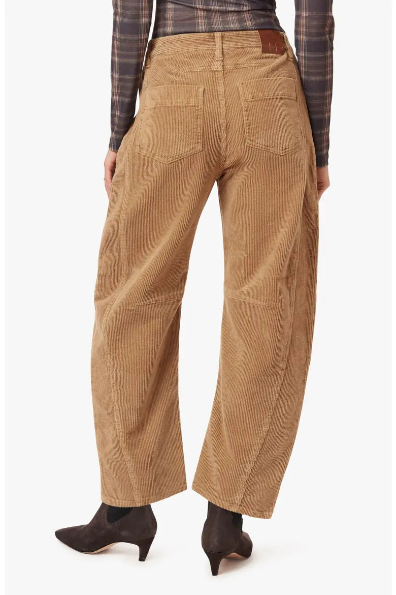 Harper Corduroy Cropped Barrel