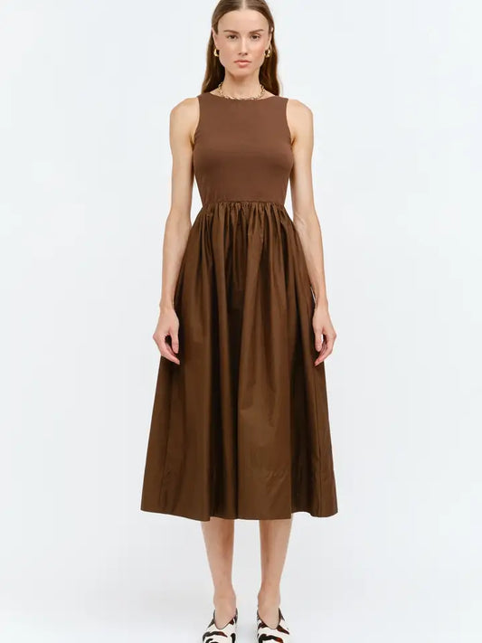Lyon Brown Dress