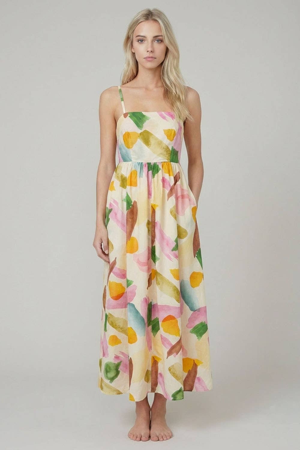 Nympha Bloom Maxi Dress