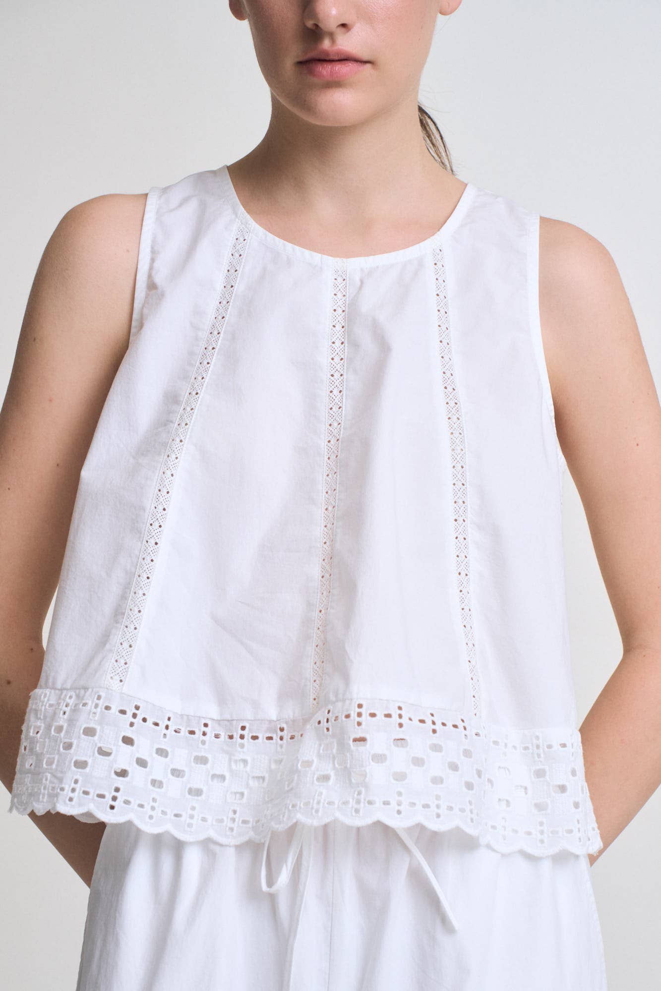 LACE INSET TANK