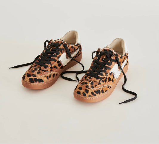 Notice Stitch Leopard Shoe