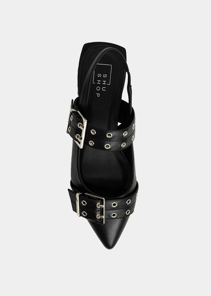 Angela Sling Back Pointed Toe Shoe