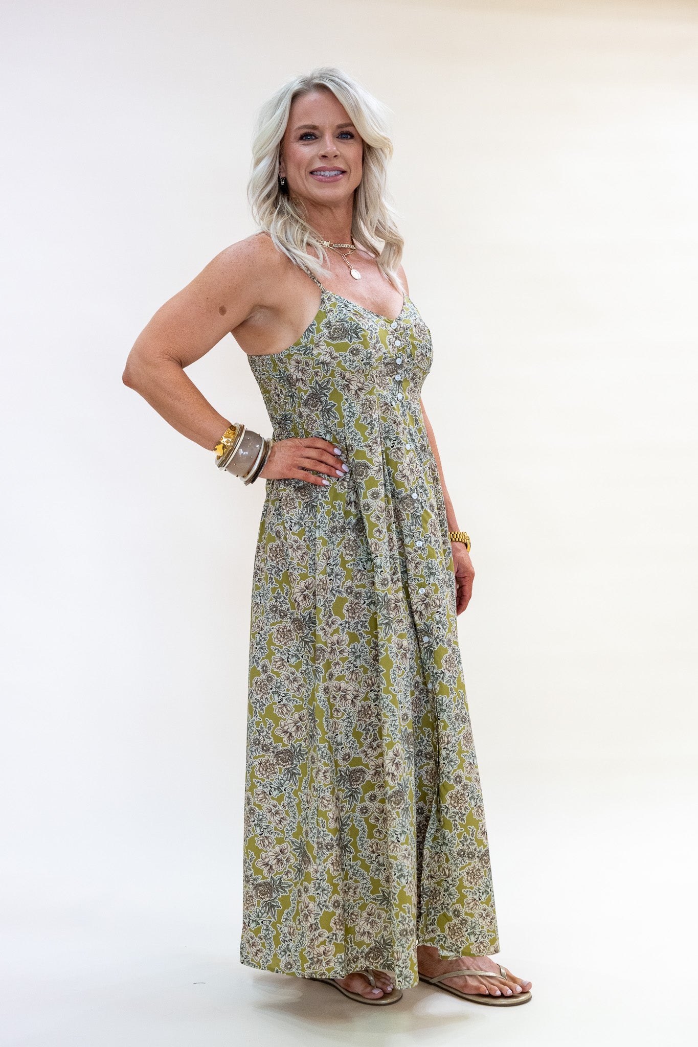 Lagos Maxi Dress - Lagos Print