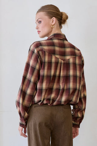 Tory Bubble Hem Shirt