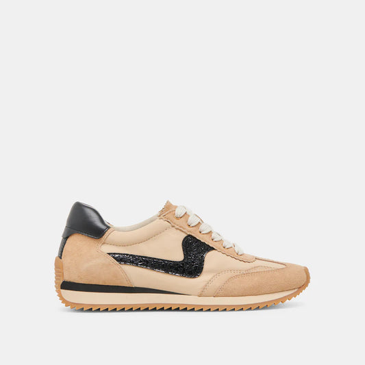 B.ntcd Tan Multi Nylon Sneaker