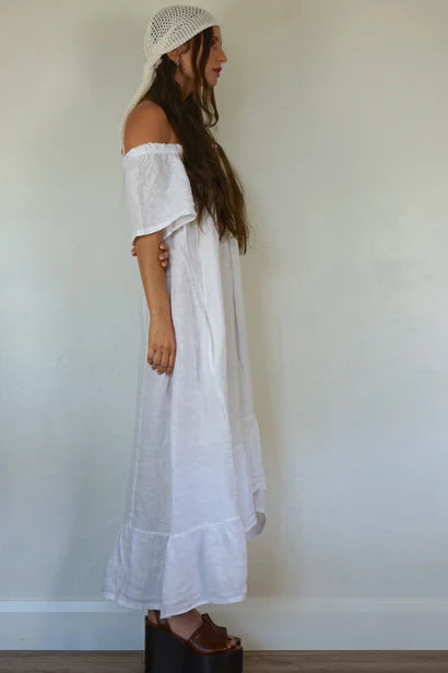 Florence Dress- White