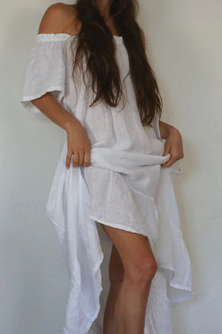 Florence Dress- White