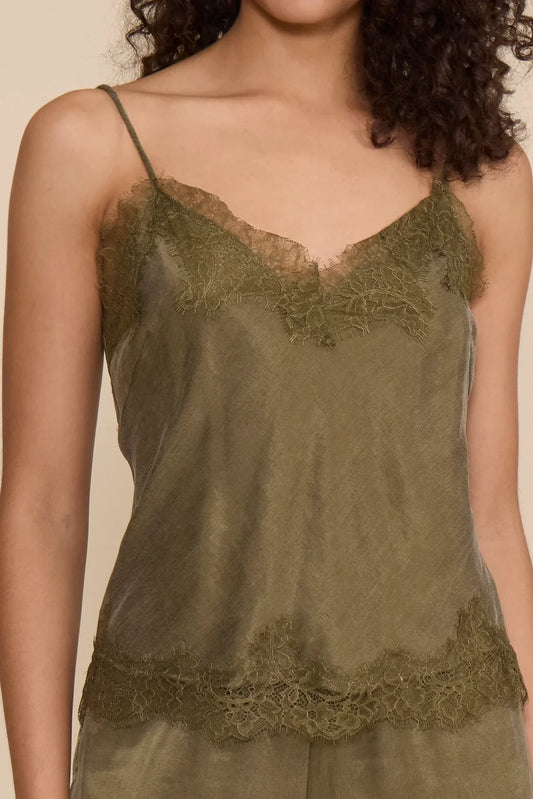 Rio Lace Top - Olive