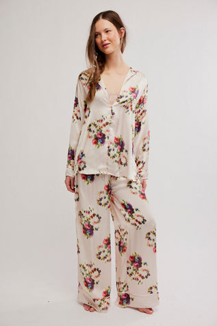 Dreamy Days Pajama Set - Antique Ivory