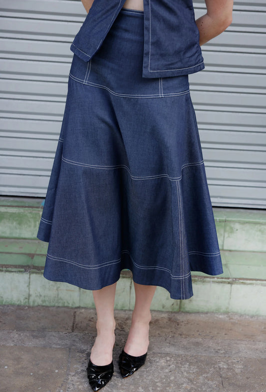 Renata Skirt - Denim