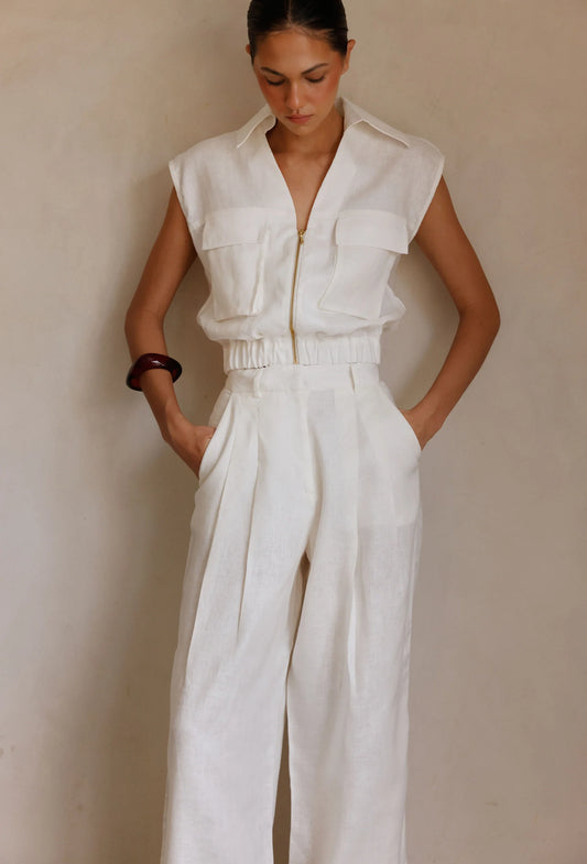 Anastasia Pant - White