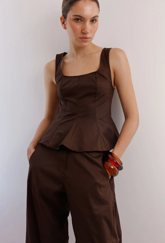 Mabel Pant - Brown