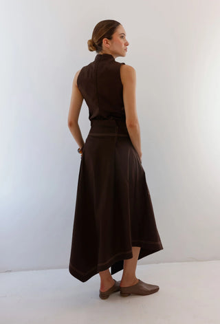 Belinda Skirt - Brown