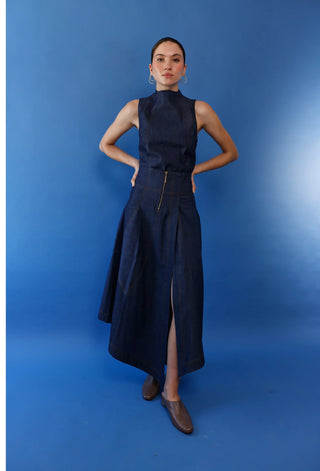 Belinda Skirt - Denim