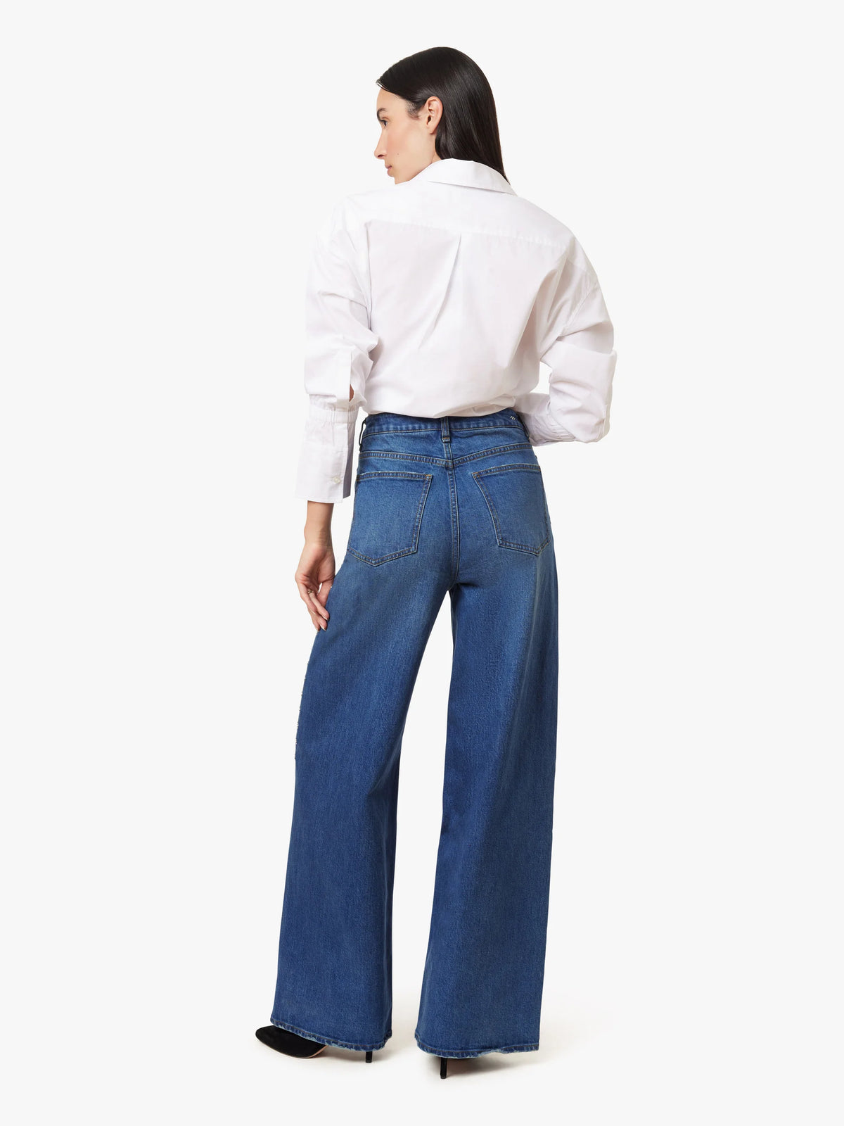 Gemma Studded Wide Leg Slouch - Bay