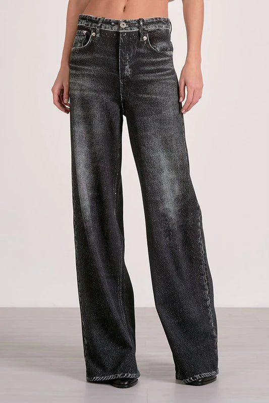 Joy Sweatpant Jean - Grey Wash