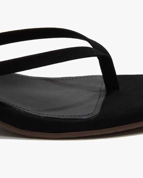 Square Toe Julia Suede Kitten Heel