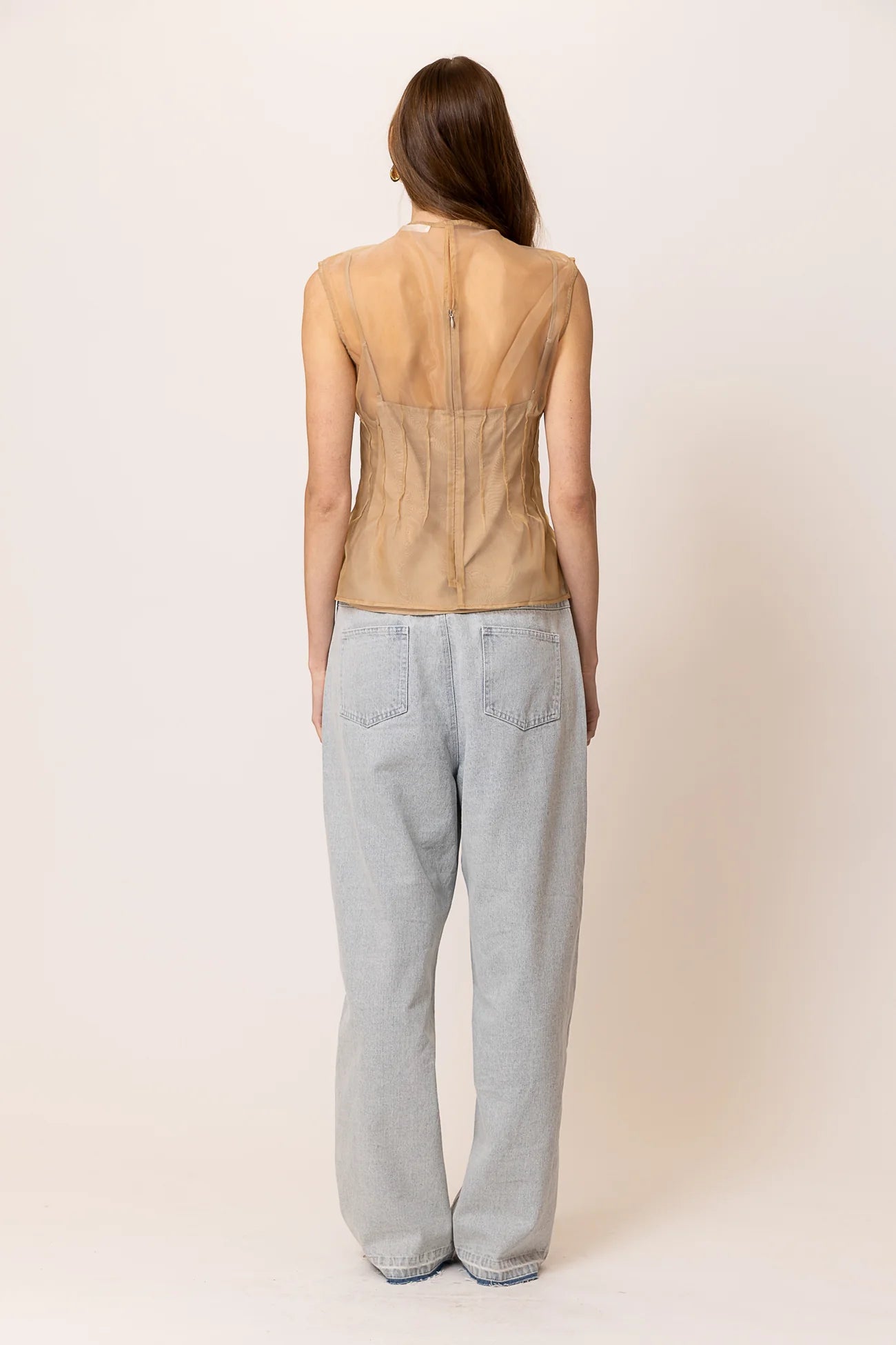 Elfreda Pleated Top