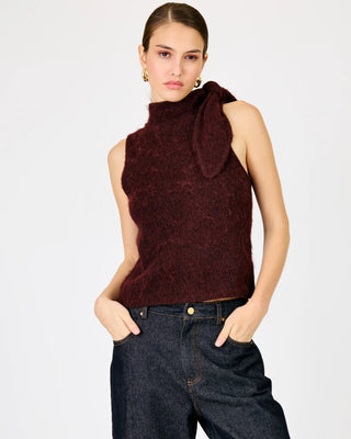 Belden Scarf Collard Sweater