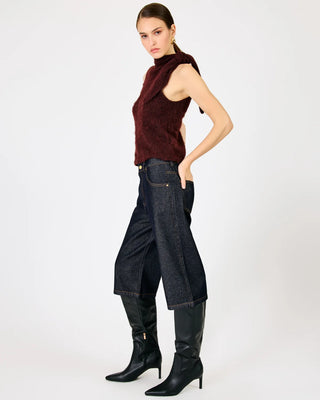 Belden Scarf Collard Sweater