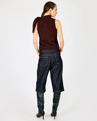 Belden Scarf Collard Sweater