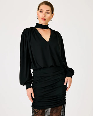 Arabella Mock Neck Top