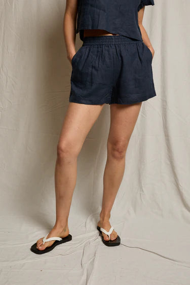 The Malin Linen Shorts