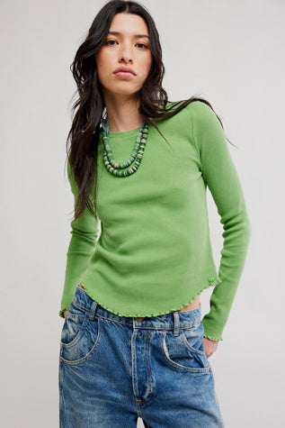 Easy Does It Tee - Jade