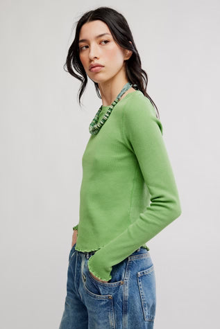 Easy Does It Tee - Jade