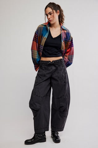 Onset Parachute Pant - Black Sand