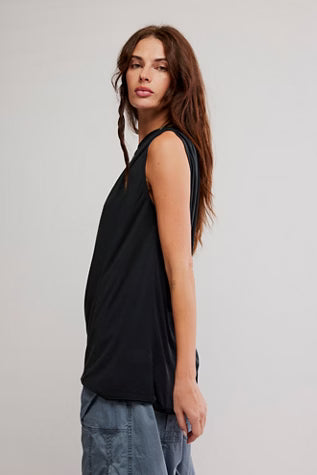 Free People Cascadia Tunic - Black