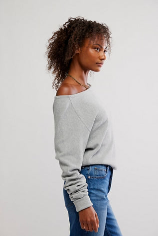 Jess Long Sleeved - Heather Grey