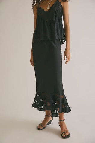 Long Lost Lover Maxi Slip Skirt