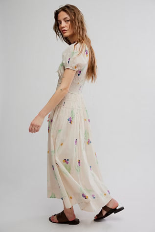 Free People Complete Me Midi - Tea Combo