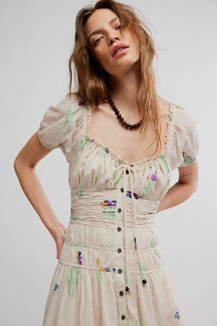 Free People Complete Me Midi - Tea Combo