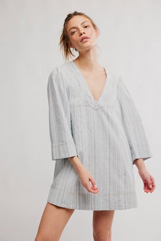 Free People Goldie Balloon Sleeve Dress