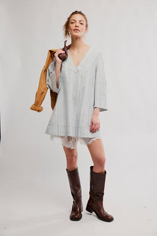 Free People Goldie Balloon Sleeve Dress