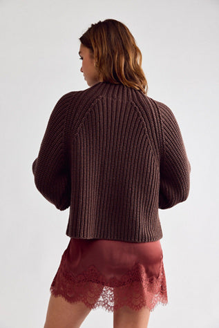 Low Tide Pullover - Chocolate