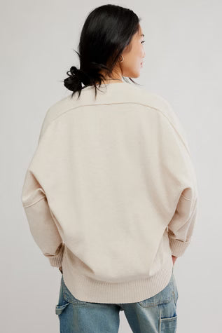 Alma Pullover - Marshmellow Heather
