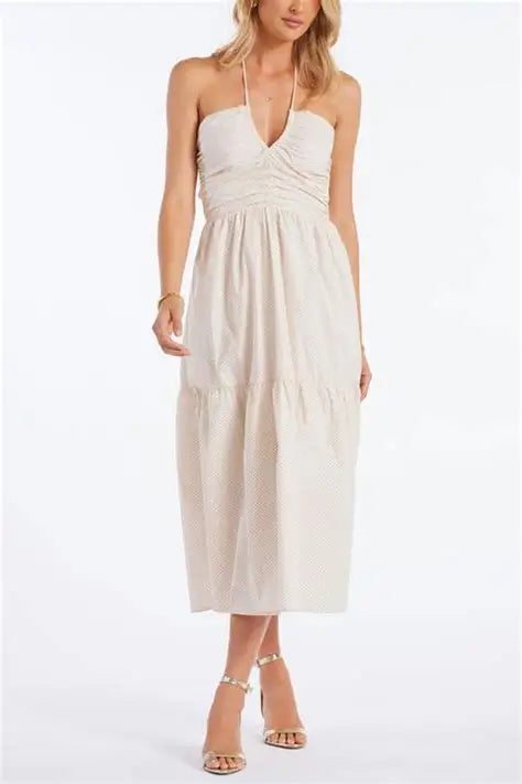 Aeries Halter Dress