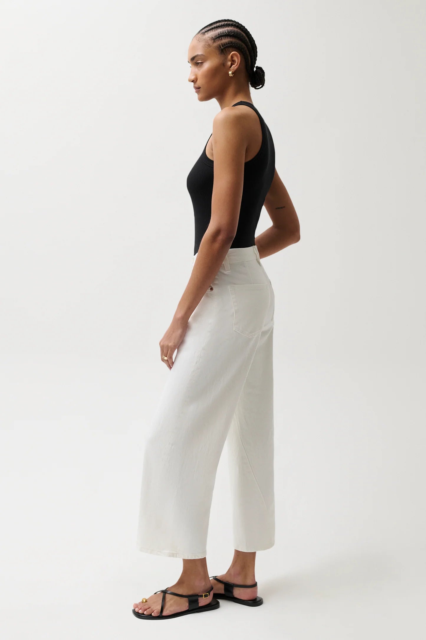 Pistola Kyra Ankle Jeans - Antique White