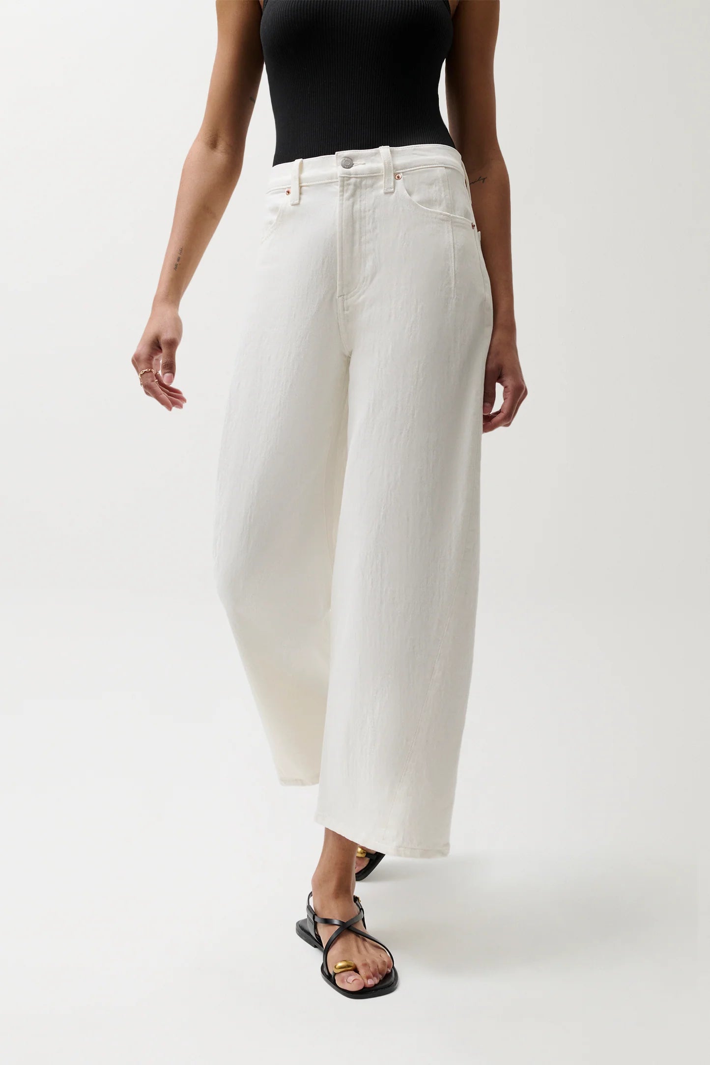 Pistola Kyra Ankle Jeans - Antique White