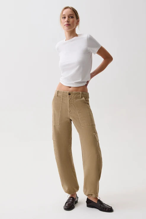Honor Utility Cord Cargo Pant - Camel