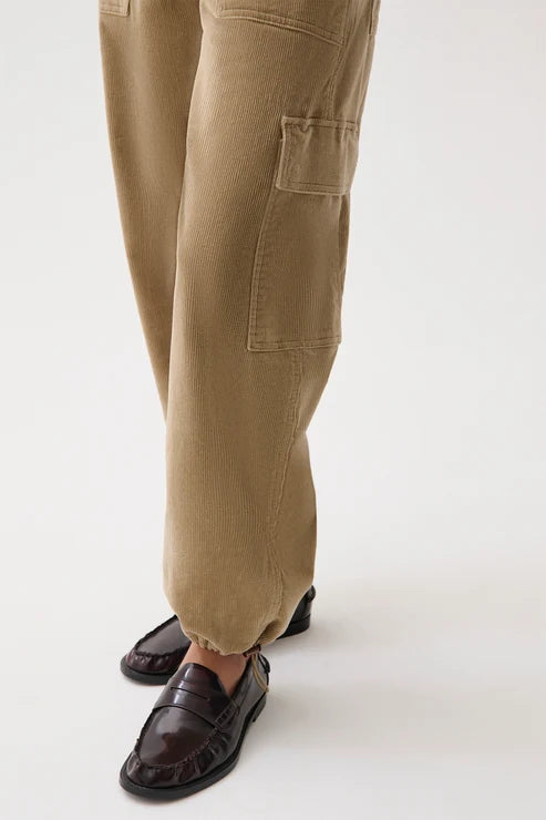 Honor Utility Cord Cargo Pant - Camel