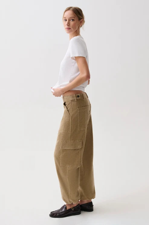 Honor Utility Cord Cargo Pant - Camel