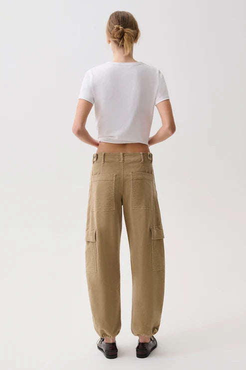 Honor Utility Cord Cargo Pant - Camel