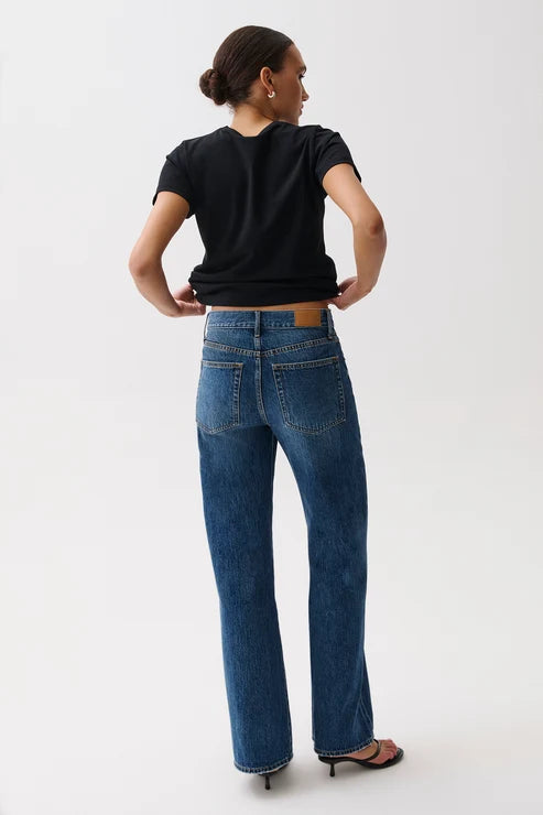 Larsen Relaxed Flare Jean - Darling
