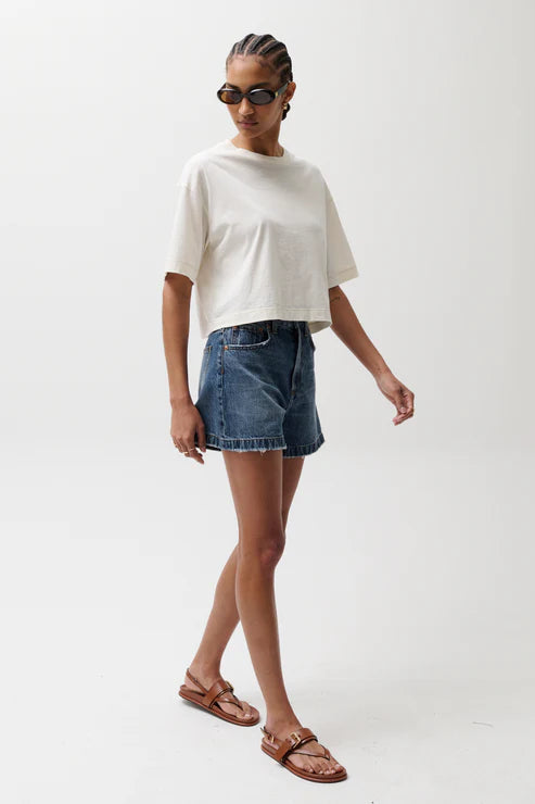 Pistola Saige High Rise A-Line Shorts - Wishbone