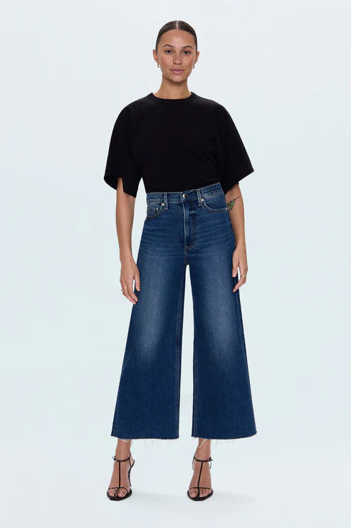 Pistola Lana High Rise Ultra Wide Leg Crop - Broadway