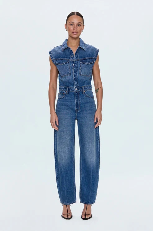 Pistola Ace Sleeveless Barrel Leg Jumpsuit - Fairview